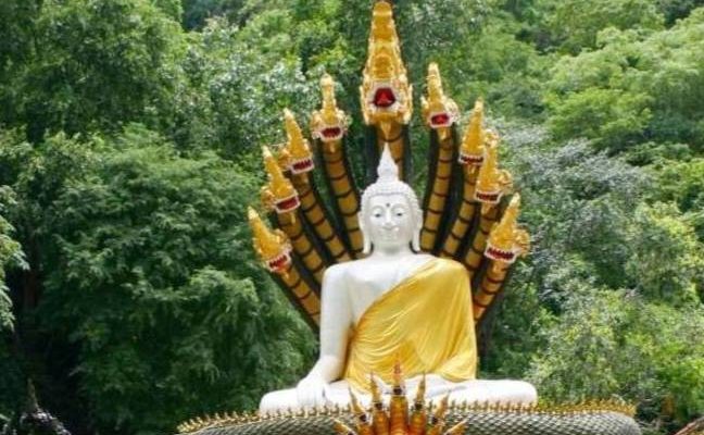 สร้างแล้ว “พญานาคองค์ดำคำแสนสิริจันทรานาคาธิบดี” (องค์มนุษย์) หนึ่งเดียวในโลก ณ วัดถ้ำบาดาล จ.สระบุรี