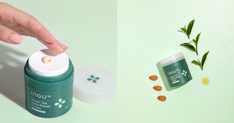 ผิวดูอิ่มน้ำสวยสุขภาพดี ด้วยผลิตภัณฑ์ GREEN TEA DEEP REPAIR CREAM จากแบรนด์อิงกุ