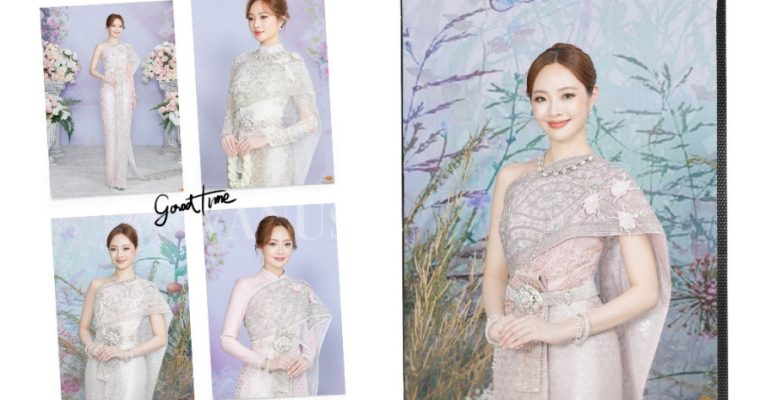 วนัช กูตูร์ เปิดตัวชุดไทยลายปักแมลงมงคล สุดตระการตา