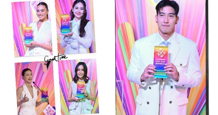 โตโน่-เชอรี่-แพนเค้ก-ญดา-แอนชิลี ร่วมรับรางวัล “เอ๊ะ? Awards by TK Park” ในงาน“Learning Fest Bangkok 2024”