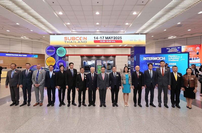 ซับคอนไทยแลนด์ 2025 เสริมแกร่งซัพพลายเชนไทยด้วยเวทีจับคู่ธุรกิจอุตสาหกรรมระดับภูมิภาค จุดพลุโอกาสธุรกิจไทย พร้อมเดินหน้าสู่ภาคการผลิตยุคใหม่ เปิดฉากยิ่งใหญ่ร่วม อินเตอร์แมค และ พลาสติกแอนด์รับเบอร์ ไทยแลนด์ 2025