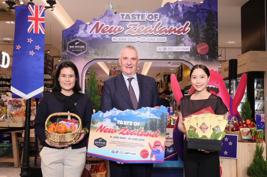 สถานเอกอัครราชทูตนิวซีแลนด์ ร่วมกับ กูร์เมต์ มาร์เก็ต จัดงาน “Taste of New Zealand 2025”