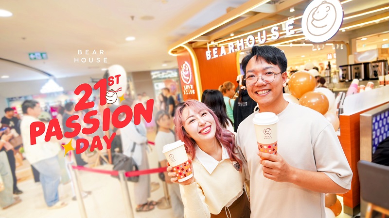 BEARHOUSE เติมเต็ม Passion ส่งต่อความสุขครั้งยิ่งใหญ่ ผ่านกิจกรรม “21st Passion Day”