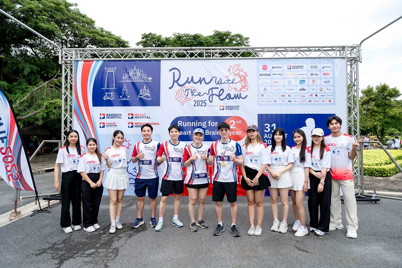 สมาพันธ์เฮลธ์ เปิดตัว “SAMA LAB” และนวัตกรรม Nutraceutical แห่งอนาคต ในงาน Run with the Flow 2025 โดยเครือโรงพยาบาล BDMS