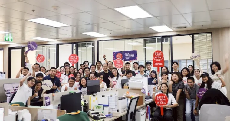 ออนิกซ์ ฮอสพิทาลิตี้ กรุ๊ป คว้าการรับรองระดับนานาชาติ “Best Place to Work in Thailand 2025” ตอกย้ำความมุ่งมั่นด้านการบริหารคนและวัฒนธรรมองค์กรอย่างยั่งยืน