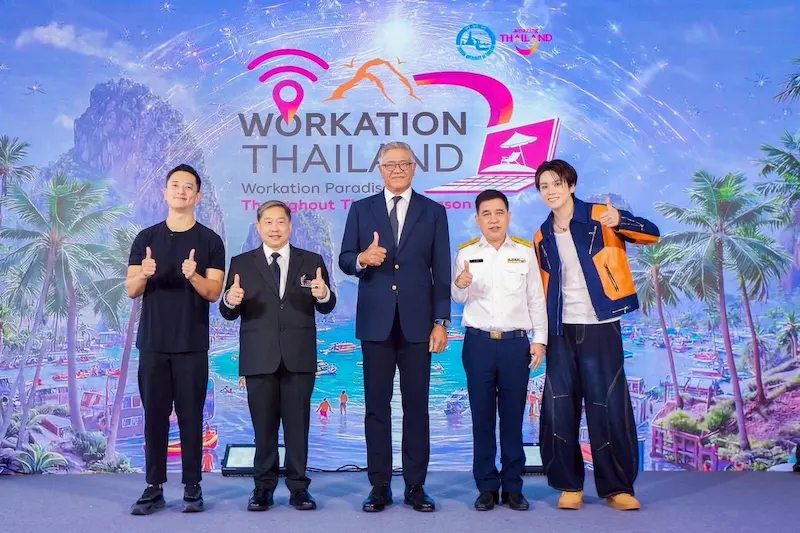 ททท. เจาะนทท.ต่างชาติ ดันไทยเป็น Workation Hub ผ่าน Workation Paradise Throughout Thailand Season ปี4