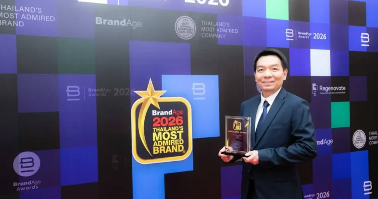 อเมริกันสแตนดาร์ด ฉลองทศวรรษแห่งความสำเร็จ! คว้ารางวัล 2026 Thailand’s Most Admired Brand ติดต่อกันเป็นปีที่ 10 ตอกย้ำภาพลักษณ์แบรนด์สุขภัณฑ์อันดับ 1 ที่ครองใจผู้บริโภคชาวไทยอย่างยั่งยืน