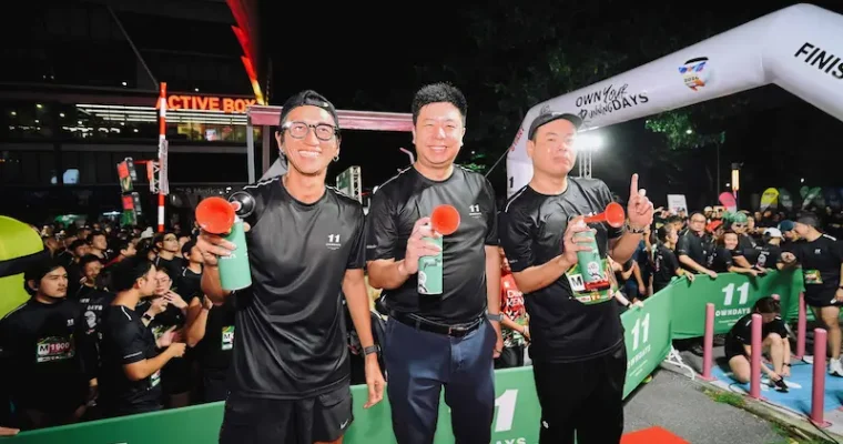 โอนเดส์ (OWNDAYS) ฉลองครบรอบ 11 ปี เล่นใหญ่ใจกลางกรุง จัดงานวิ่ง “OWN Your Running DAYS” ชวนคนรักสุขภาพเปิดมุมมองใหม่ พร้อมส่งต่อโอกาสสู่อนาคตเยาวชน